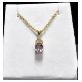 AMETHYST DINNER NECKLACE