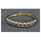 ELEGRANT RUBY BANGLE BRACELET