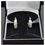 DIAMOND DINNER EARRINGS