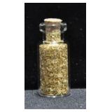 BOTTLE OF 24KT GOLD FLAKES