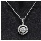 WHITE SAPPHIRE ESTATE TYPE NECKLACE