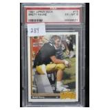 1991 UPPER DECK BRETT FAVRE ROOKIE CARD