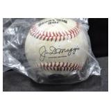 JOE DIMAGGIO FACSIMILE SIGNED BASEBALL