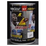 1997 PINNACLE EDDIE GEORGE FOOTBALL CARDS IN CAN