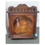 VICTORIAN, WALNUT SHADOW BOX DISPLAY