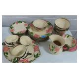 FRANCISCAN "DESERT ROSE" PATTERN CHINA - 35 PIECES