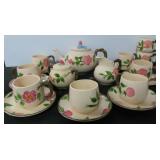 FRANCISCAN "DESERT ROSE" PATTERN TEA SET - 19 PC.