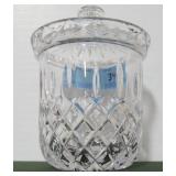 7" SHANNON CRYSTAL COVERED JAR