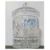 8" SHANNON CRYSTAL COVERED JAR