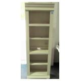 CONTEMPORARY BOOK CASE - PAINTED