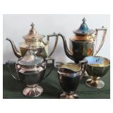 H.M.C. SHEFFIELD DESIGN COFFEE AND TEA SERVICE