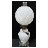 GONE WITH THE WIND STYLE LAMP WITH GLASS SHADES