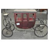 WOOD AND METAL ENGLISH CARRIAGE