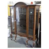 QUEEN ANNE STYLE CHINA CABINET