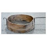 17" WOOD AND WIRE SIFTING BASKET