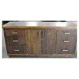 WALNUT CREDENZA - CIRCA 1960
