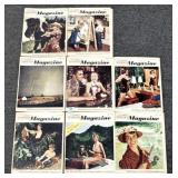 8 VOLUMES OF "THE NASHVILLE TENNESSEAN MAGAZINE" 1