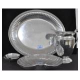 3 WILTON ARMITAL SERVING PIECES