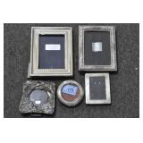 5 STELRING SILVER PICTURE FRAMES