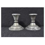 PAIR 3 1/4" FRANK WHITING & CO. STERLING SILVER CA