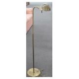 BRASS SHELL PATTERN FLOOR LAMP