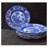 FLO-BLUE 9" PLATES - 7 TIMES BID