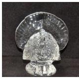 WATERFORD CRYSTAL "THANKSGIVING TURKEY" - 4 1/4"