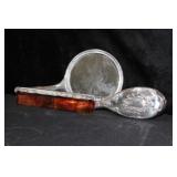 GORHAM 3 PC. SILVER PLATE DRESSER SET