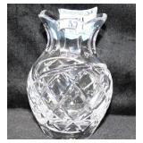 5" CRYSTAL PINEAPPLE VASE
