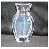 5 1/4" CRYSTAL VASE - ARTIST SIGNED