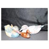 3 WOODEN DUCKS