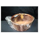 COPPER PAN WITH COVER