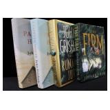 4 JOHN GRISHAM NOVELS: "THE FIRM", "RUNAWAY JURY",