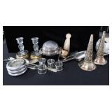 GROUPING: SILVER PLATE ITEMS - 20 PLUS PIECES