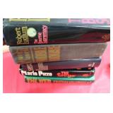 10 HARDBACK BOOKS: LEN DEIGHTON, ROBERT LUDLUM, JA