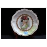 EMPIRE CHINA PORTRAIT PLATE