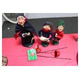 3 BUYERS CHOICE CAROLERS WITH SALVATION ARMY BUCKE