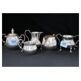 5 KIRK STEIFF AND EMPIRE PEWTER SUGAR AND/OR