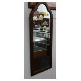 WOOD FRAMED MIRROR - CIRCA 1960