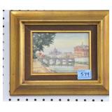 "ROME" WATER COLOR - ARTIST SIGNED