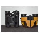 2 SMALL BINOCULARS IN CARRY CASES