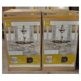 BAYSIDE BY WHALEN DINING TABLE AND 8 CHAIRS