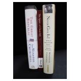 3 HARDBACK BOOKS ON WINSTON CHURCHILL