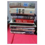13 HARDBACK AND SOFTBACK BOOKS ON THE CIVIL WAR