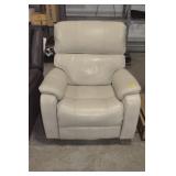PULASKI LEATHER POWER GLIDER RECLINER