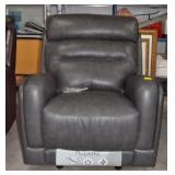 PULASKI BONDED LEATHER POWER GLIDER RECLINER