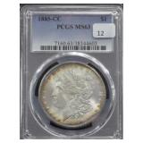 1885-CC-MORGAN DOLLAR PCGS - MS63