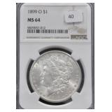 1899-O - MORGAN DOLLAR NGC - MS64