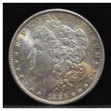 1886-P - MORGAN DOLLAR - UNC - MS64