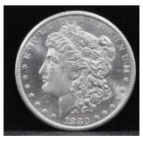 1880-S - MORGAN DOLLAR - BU - GEM